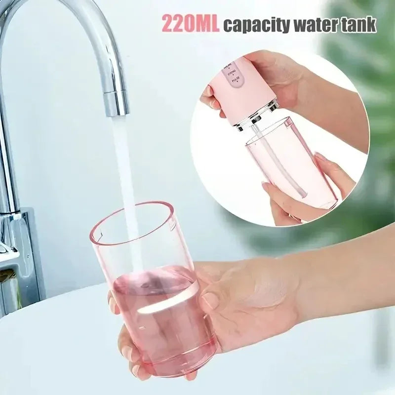 Naxven AquaPulse Irrigador Bucal de Limpieza Profunda