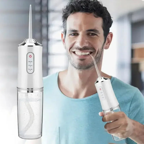 Naxven AquaPulse Irrigador Bucal de Limpieza Profunda